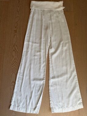 Bella Dahl Wide Leg Pants in white